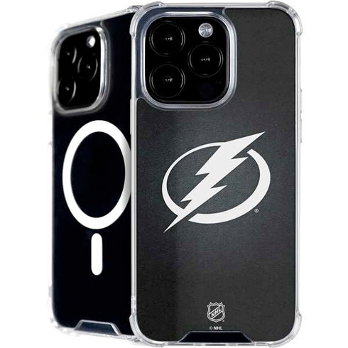 NHL Tampa Bay Lightning Black Background iPhone 16 Pro MagSafe Case